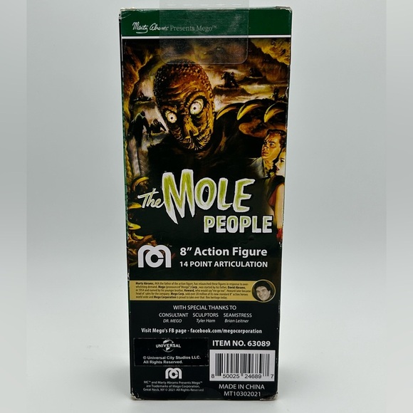 Mego The Mole People 8 inch Action Figure - Picture 5 of 5